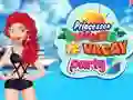 Jeu Princes et Princesses: Fête d'Été #Vacances en ligne Jeu Princes et Princesses: Fête d'Été #Vacances en ligne