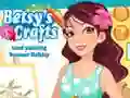 Jeu Les Crafts de Betsy : Peinture sur sable pour les vacances d'été en ligne Jeu Les Crafts de Betsy : Peinture sur sable pour les vacances d'été en ligne