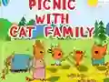 Jeu Pique-nique avec la famille chat en ligne
