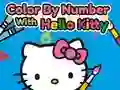 Jeu Coloriage par numéros avec Hello Kitty en ligne Jeu Coloriage par numéros avec Hello Kitty en ligne