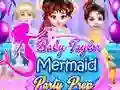 Jeu Préparation de la fête de la petite sirène Taylor en ligne Jeu Préparation de la fête de la petite sirène Taylor en ligne