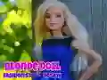 Jeu Puzzle de style de mode poupée blonde en ligne