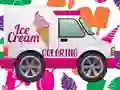 Jeu Coloriage de camions de crème glacée en ligne Jeu Coloriage de camions de crème glacée en ligne