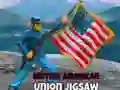 Jeu Jigsaw de l'union britannique-américaine en ligne Jeu Jigsaw de l'union britannique-américaine en ligne