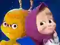 Jeu Masha et Misha : Nous Venons En Paix en ligne Jeu Masha et Misha : Nous Venons En Paix en ligne