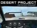 Jeu Simulateur de physique des voitures Projet Désert en ligne
