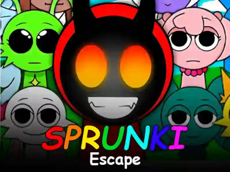 Jeu Sprunki 3D Escape en ligne