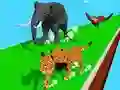 Jeu Course de Transformations Animales 3D en ligne Jeu Course de Transformations Animales 3D en ligne