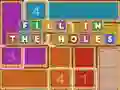 Jeu Remplissez les trous en ligne Jeu Remplissez les trous en ligne