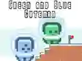 Jeu Homme Vert et Bleu en ligne Jeu Homme Vert et Bleu en ligne