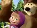 Jeu Masha et Michka : Puzzle en ligne Jeu Masha et Michka : Puzzle en ligne
