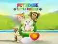Jeu Maison des animaux. Petits amis en ligne Jeu Maison des animaux. Petits amis en ligne