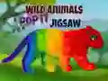 Jeu Puzzle Pop It Animaux Sauvages en ligne Jeu Puzzle Pop It Animaux Sauvages en ligne
