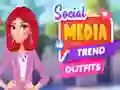 Jeu Tenues tendance des réseaux sociaux en ligne