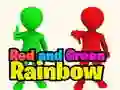 Jeu Arc-en-ciel rouge et vert en ligne