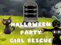 Jeu Sauvetage de la Fille de la Fête d'Halloween en ligne Jeu Sauvetage de la Fille de la Fête d'Halloween en ligne