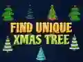 Jeu Trouvez le sapin de Noël unique en ligne Jeu Trouvez le sapin de Noël unique en ligne