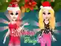 Jeu Filles de la Fête de Noël en ligne Jeu Filles de la Fête de Noël en ligne