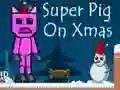 Jeu Super Cochon à Noël en ligne Jeu Super Cochon à Noël en ligne