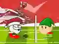 Jeu Football de tête d'hiver de Santa en ligne Jeu Football de tête d'hiver de Santa en ligne