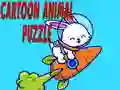 Jeu Puzzle d'animaux en dessin animé en ligne Jeu Puzzle d'animaux en dessin animé en ligne