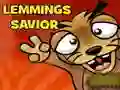 Jeu Le Sauveur des Lemmings en ligne Jeu Le Sauveur des Lemmings en ligne
