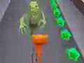 Jeu Le Chat en Colère: Course dans la Ruelle des Zombies en ligne
