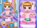 Jeu Soin des Bébés Jumeaux de la Princesse en ligne Jeu Soin des Bébés Jumeaux de la Princesse en ligne