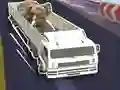 Jeu Camion de transport d'animaux sauvages en ligne