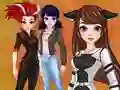 Jeu Fille à Points Nouvelle Ère en ligne