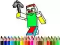 Jeu Retour à l'école : Coloriation Minecraft en ligne Jeu Retour à l'école : Coloriation Minecraft en ligne