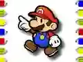 Jeu Retour à l'école : Colorisation de Mario en ligne