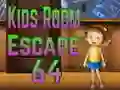 Jeu Évasion de la chambre des enfants Amgel 64 en ligne Jeu Évasion de la chambre des enfants Amgel 64 en ligne