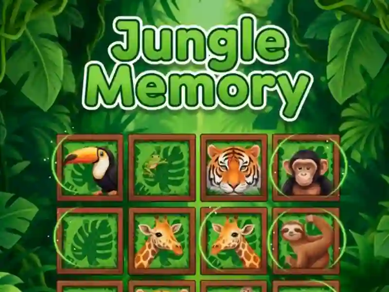 Jeu Mémoire de la jungle en ligne