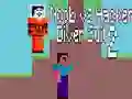 Jeu Noob contre Hacker : Costume de Plongée 2 en ligne Jeu Noob contre Hacker : Costume de Plongée 2 en ligne
