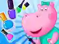 Jeu Salon de Manucure Hippopotame en ligne