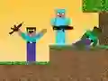 Jeu Noob contre Pro : Apocalypse Zombie en ligne