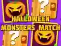 Jeu Halloween Monsters Match en ligne