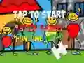 Jeu Puzzles Amusants de la Famille Stick en ligne
