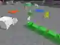Jeu Serpent Blox 3D en ligne