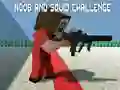 Jeu Défi des Noobs et du Calmar en ligne