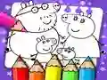 Jeu Livre de coloriage Peppa Pig en ligne Jeu Livre de coloriage Peppa Pig en ligne