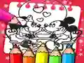 Jeu Livre de coloriage Mickey Mouse en ligne