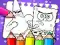 Jeu Livre de Coloriage Bob l'Éponge en ligne Jeu Livre de Coloriage Bob l'Éponge en ligne