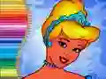 Jeu Livre de coloriage pour Cendrillon en ligne
