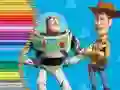 Jeu Livre de coloriage Toy Story en ligne Jeu Livre de coloriage Toy Story en ligne