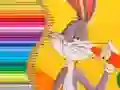 Jeu Livre de coloriage pour Bugs Bunny en ligne Jeu Livre de coloriage pour Bugs Bunny en ligne