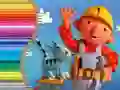 Jeu Livre à colorier pour Bob le bricoleur en ligne Jeu Livre à colorier pour Bob le bricoleur en ligne