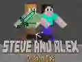 Jeu Steve et Alex : Œuf de Dragon en ligne Jeu Steve et Alex : Œuf de Dragon en ligne
