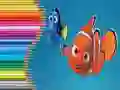 Jeu Livre de coloriage pour Le Monde de Nemo en ligne Jeu Livre de coloriage pour Le Monde de Nemo en ligne